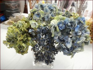 紫陽花ドライフラワーの作り方ドライインウォーター法