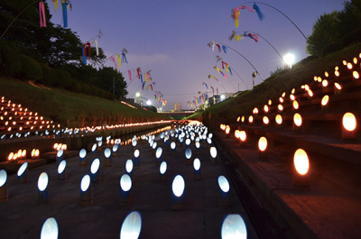 茂原七夕祭りキャンドルナイト