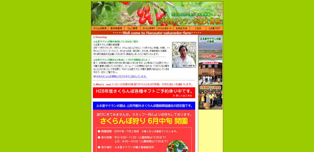 ふる里サクランボ園大曽根