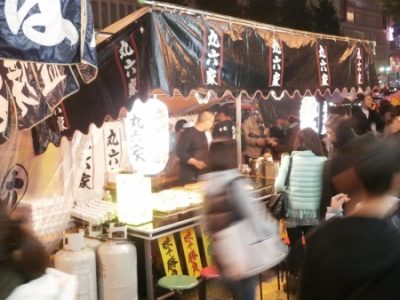 丸六屋のたこ焼き露店