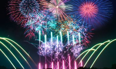 横浜開港祭の花火
