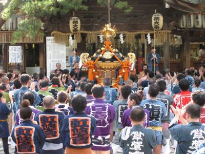 白山神社夏祭り