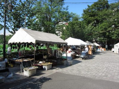 うえの夏まつり 骨董市