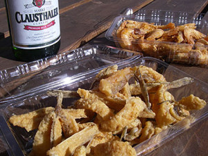 岸和田だんじり祭り がっちょの唐揚げ